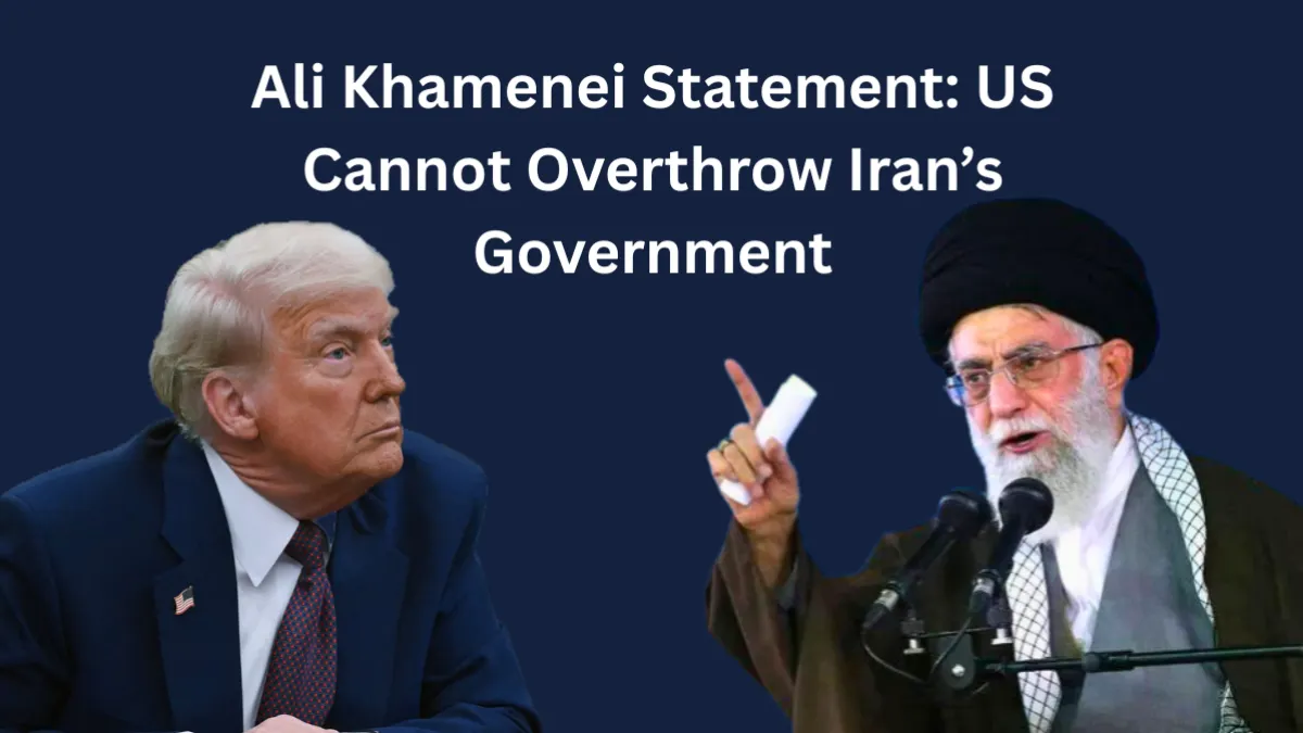 US Cannot Overthrow Iran: Khamenei